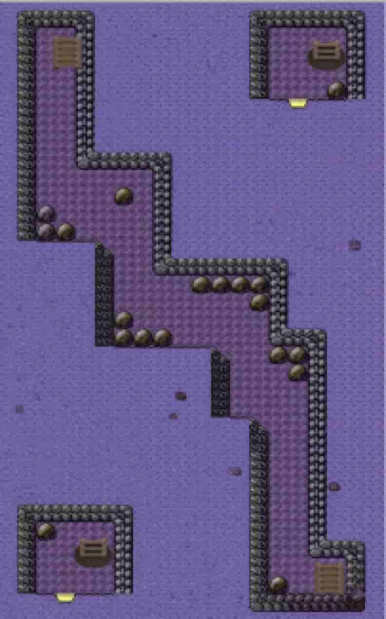 初代ポケモン ディグダのあなのマップ画像