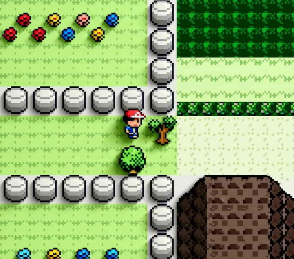 初代ポケモン いあいぎりが使えなくて9番道路を進めないサトシ