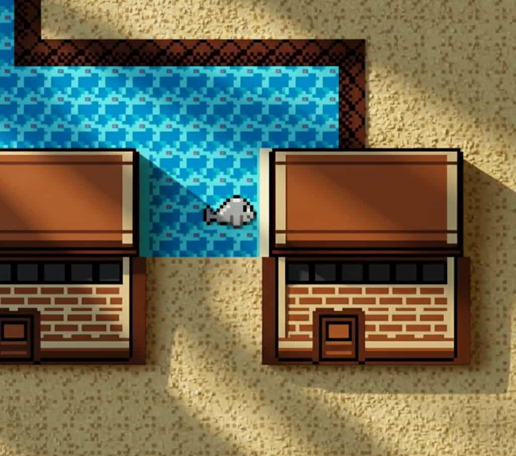 初代ポケモン クチバシティにある隠しアイテムの位置