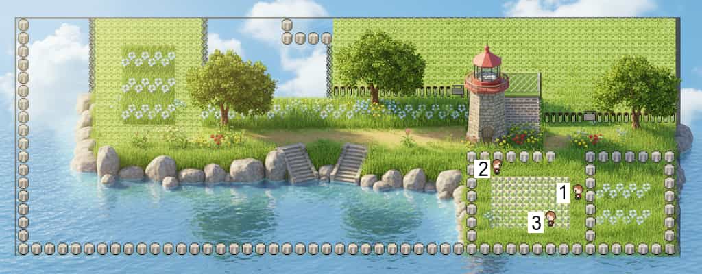 初代ポケモン 18番道路にいるトレーナーの位置